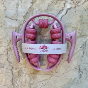26‑Wheel Leg Massager Roller Anti‑Cellulite Lymphatic Drainage Tool - iconale.com